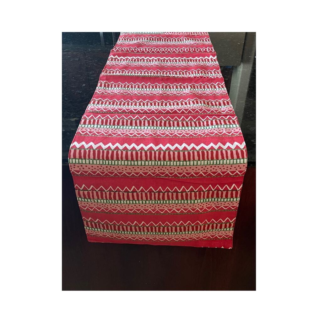Beautiful Co-op Table Runner 72” x 14”